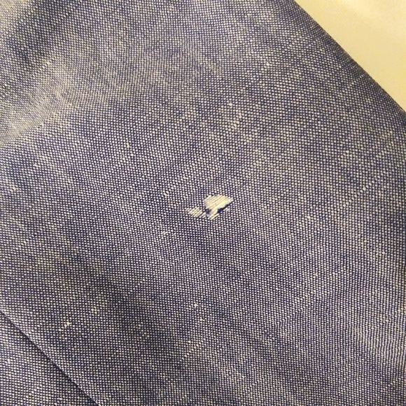 🎀LAFAYETTE 148 NEW YORK BLUE PLEAT POCKET JACKET - Picture 5 of 6